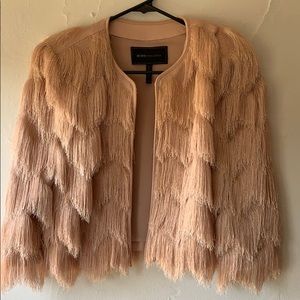 BCBG Blush Tassel Jacket *Worn Once